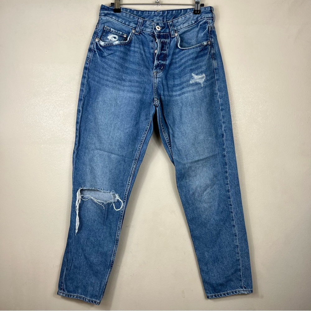 H&M Low-Rise Boyfriend Baggy Jeans